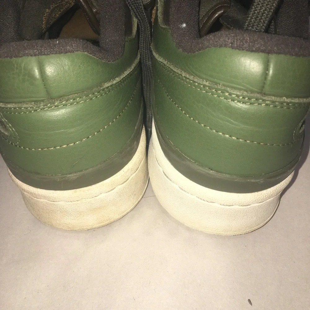 Adidas Forum Low HQ9125 Olive Mesa US Size 7.5 Leather